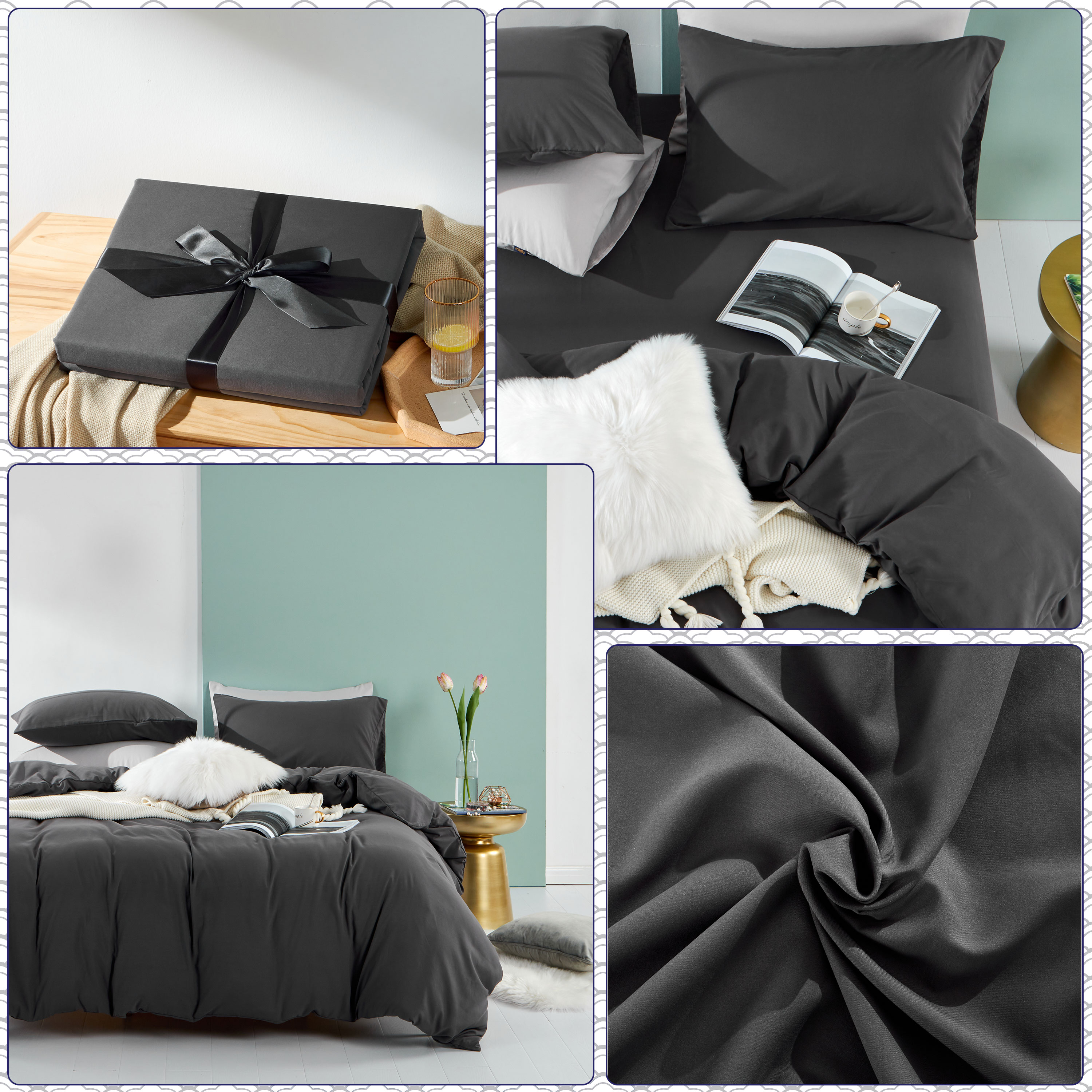 楽天市場】MILDLY 【単品 / 4点セット】 布団カバーセット 4点セット