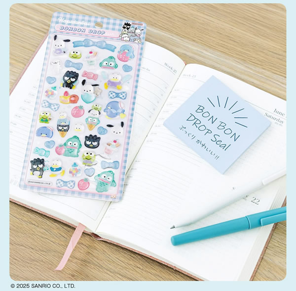 楽天市場】ボンボンドロップシール サンリオ キャラクターズ シール 第