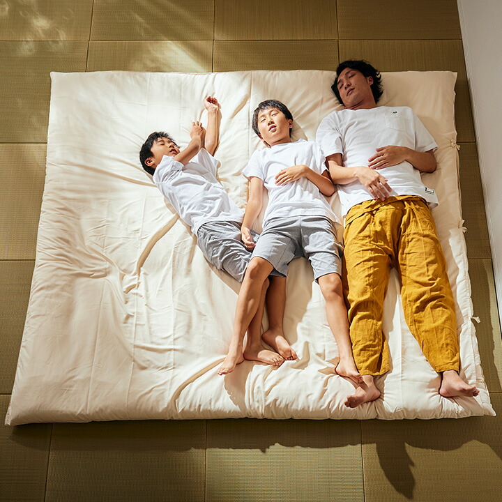 楽天市場】【ポイント5倍!25日限定】敷布団 ファミリー 3人用