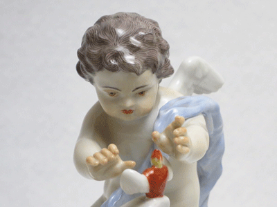 楽天市場】マイセン フィギュリン 陶磁器小立像 天使シリーズ 60211
