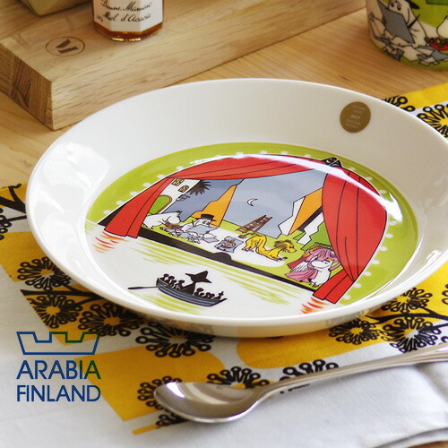 楽天市場】ムーミン アラビア 限定 2017 プレート 夏 ARABIA Moomin