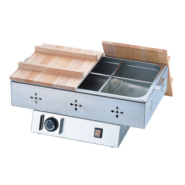 楽天市場】電気おでん鍋 6ツ切 温度調節30℃～80℃ ダイヤル調整式