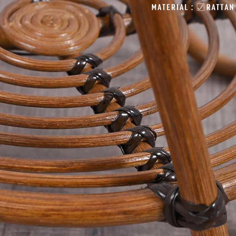 楽天市場】ラタンガラス テーブル 40cm幅 ガラステーブル サイド