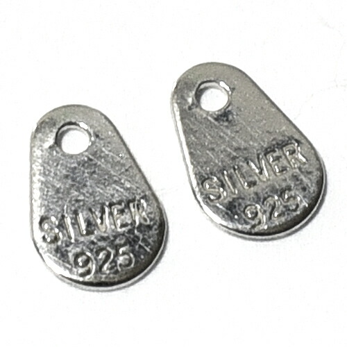 楽天市場】バリ島 シルバーパーツ 伝統模様 シルバー925 刻印