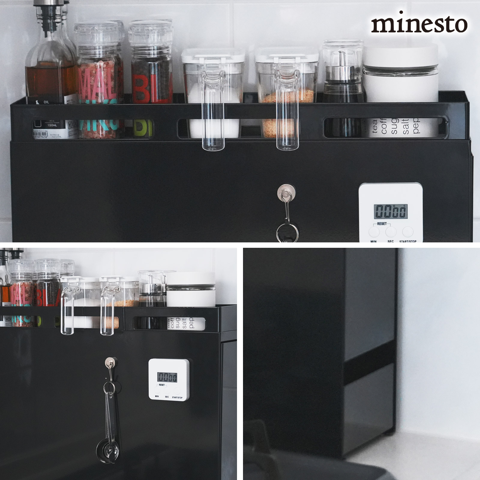 楽天市場】隠せる調味料ラック おしゃれ 調味料ラック 調味料 スパイス