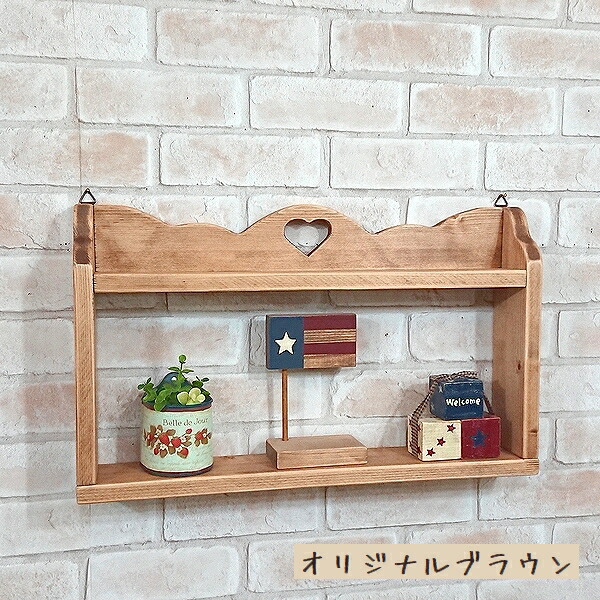 楽天市場】カントリーシェルフ 幅50cm RSE-19壁面収納家具 壁掛け