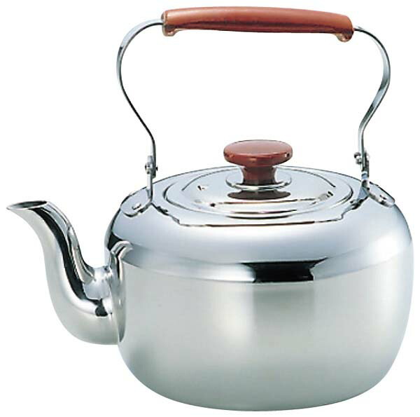 玉虎堂製作所 MARUTAMA 玉虎堂 18-8 ケットル 4L 384 シルバー (やかん