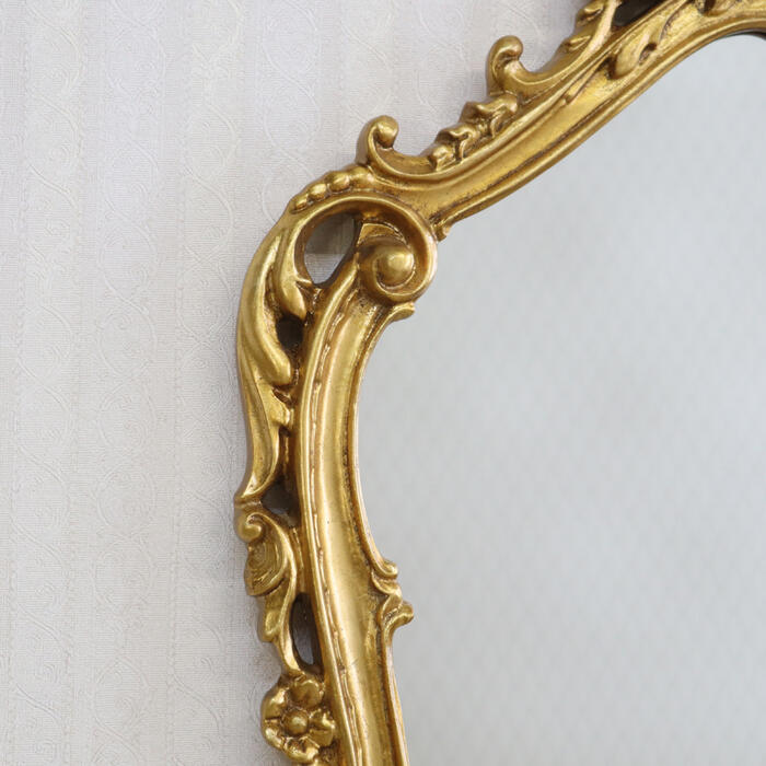 楽天市場】イタリア製 ウォールミラー ゴールドアンティーク