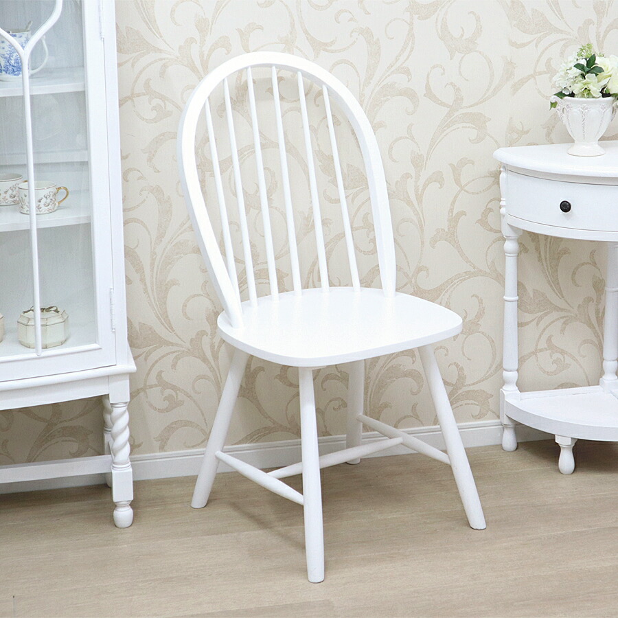 楽天市場】ポイント10倍SALEウィンザーチェア ホワイトマホガニー