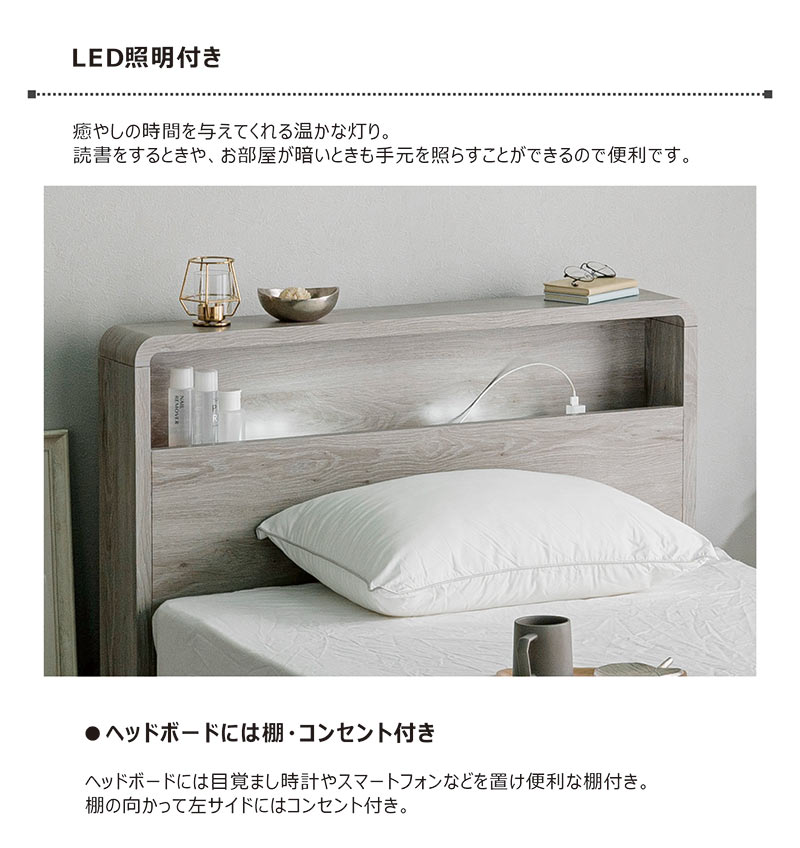 楽天市場】【マラソン期間中全品ポイント10倍】シングルベッド