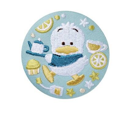 楽天市場】14．あひるのペックル サンリオキャラクターズ 刺繍缶バッジ