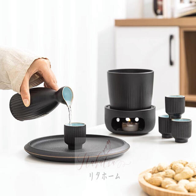 楽天市場】A007098酒 熱燗 徳利 10点セット おちょこ オシャレ