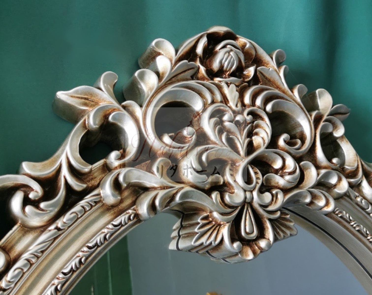 楽天市場】A000707高級豪華鏡 アンティーク調 壁掛け鏡 壁掛け 壁掛け