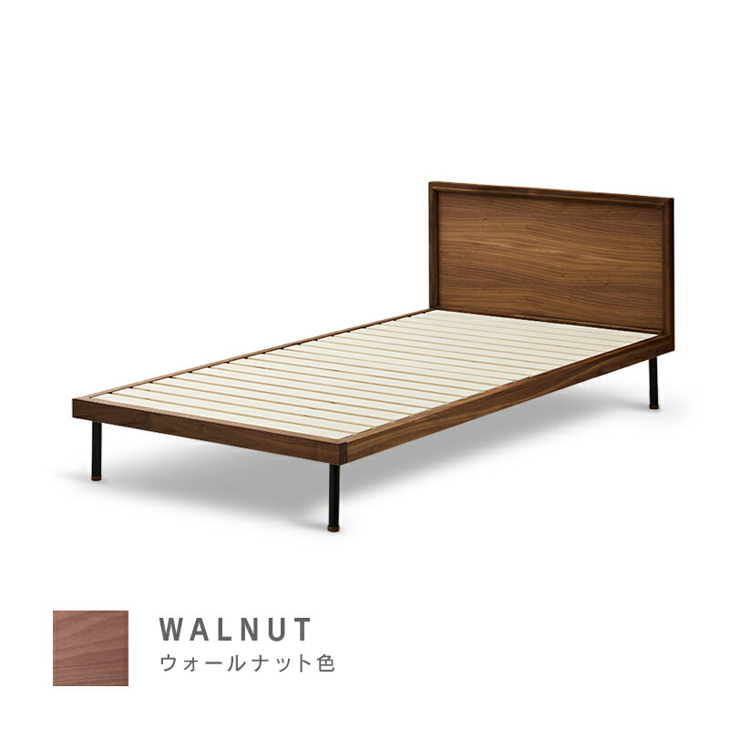 楽天市場】【公式】ベッドフレームセミダブル SD 北欧 すのこ オーク