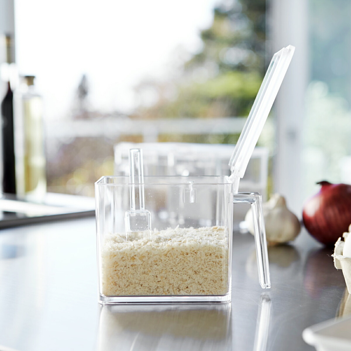 楽天市場】［ 調味料ストッカー タワー S スプーンセット ］山崎実業