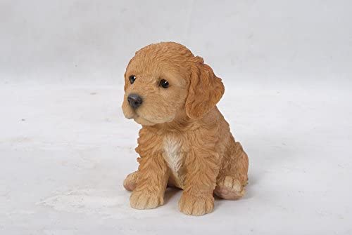 楽天市場】座っているコッカープーの子犬 彫像 装飾インテリア 愛玩犬