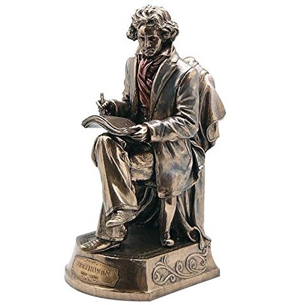 楽天市場】【楽聖 ルートヴィヒ・ヴァン・ベートーヴェン ブロンズ風