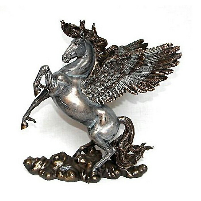 楽天市場】ペガサス:翼のある馬の像、高さ約28cm /天馬 アンドロメダ
