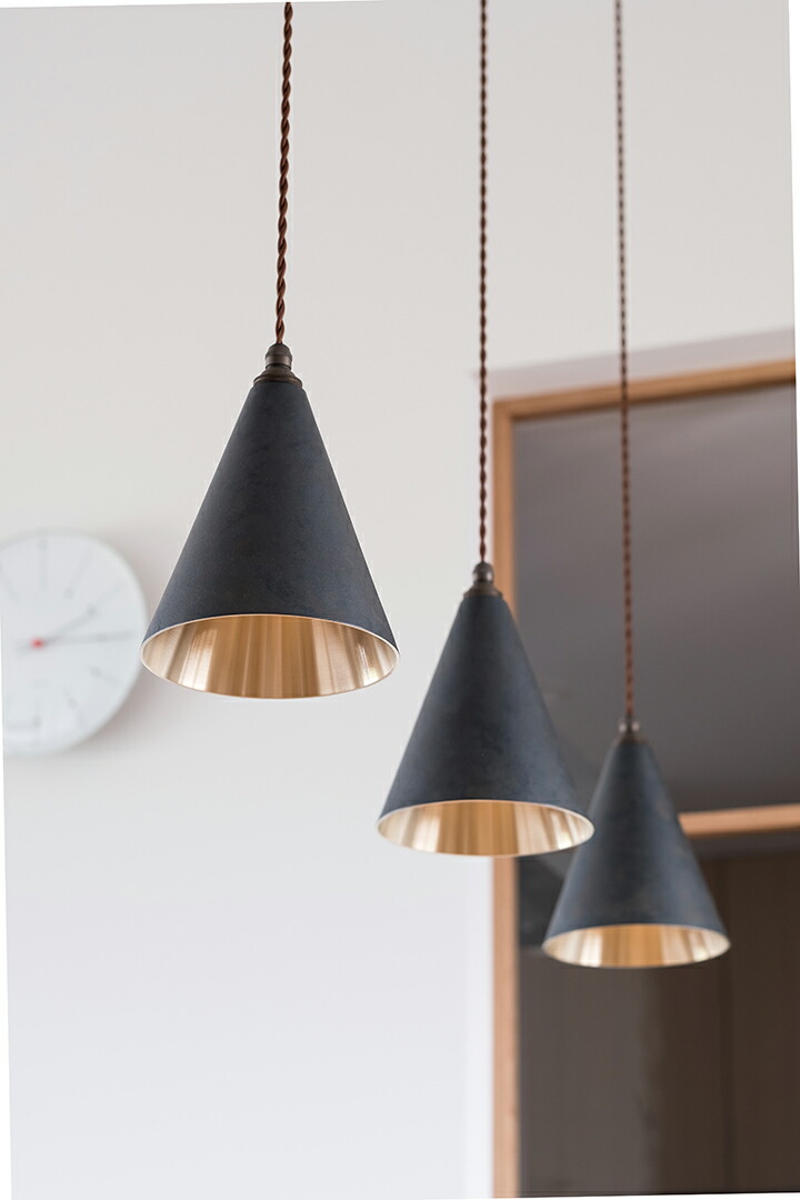 楽天市場】【送料無料】FUTAGAMI ペンダントランプ 円錐 長 削り出し