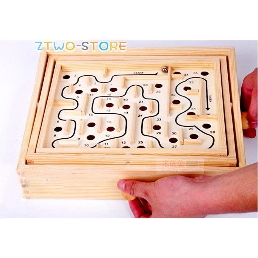 楽天市場】大人気の迷路ゲーム ぐるぐる迷宮 木のおもちゃ 新感覚
