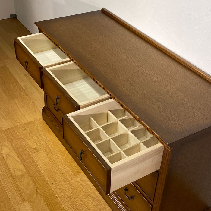 楽天市場】ローチェスト タンス チェスト 収納家具 ナラ無垢 日本製