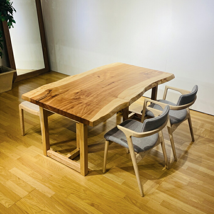 楽天市場】一枚板 テーブル 栃 無垢 一枚板テーブル ダイニング