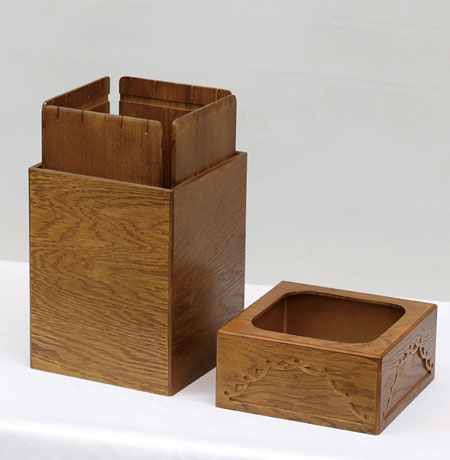 楽天市場】ダストボックス 木製小物 ゴミ箱 おしゃれ 袋が見えない