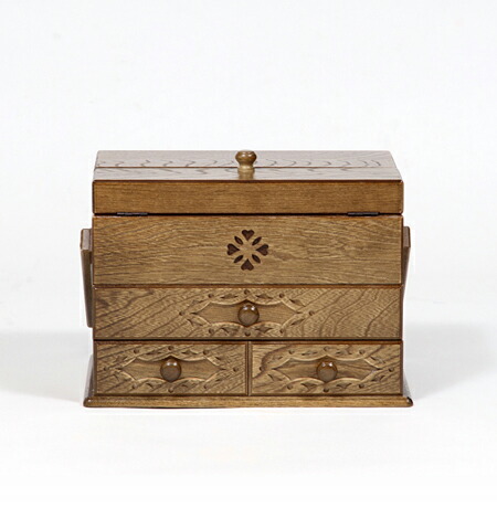 楽天市場】ソーイングボックス 裁縫箱 ソーイングセット 木製 おしゃれ