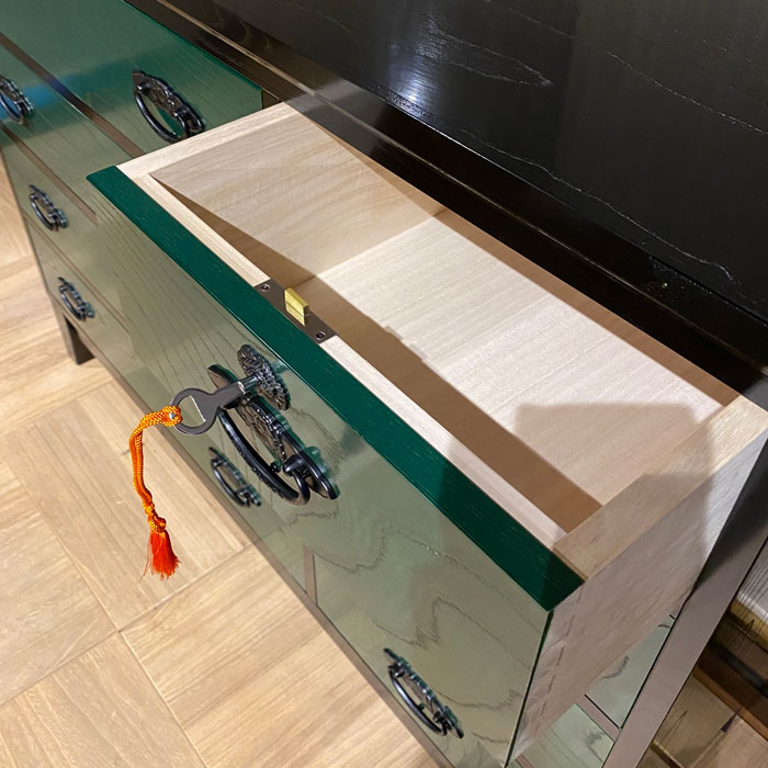 楽天市場】チェスト 整理箪笥 和箪笥 民芸家具風 和家具 日本製 国産