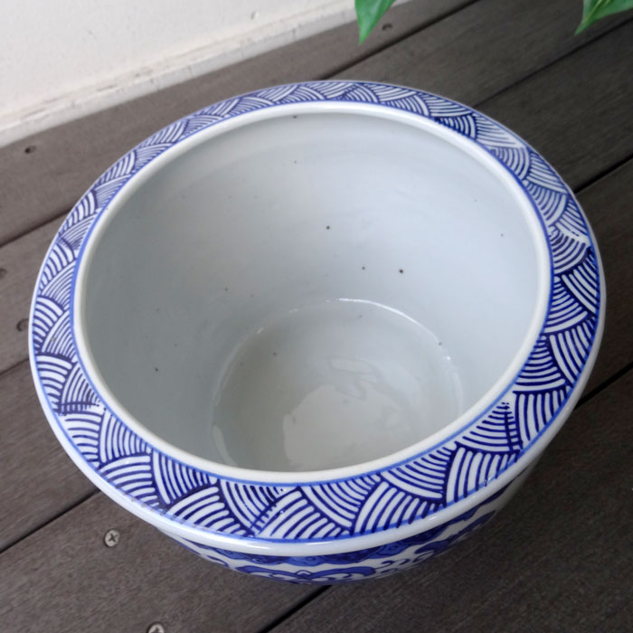 楽天市場】水鉢 睡蓮鉢 水盤 すいれん鉢 メダカ鉢 金魚鉢 陶器