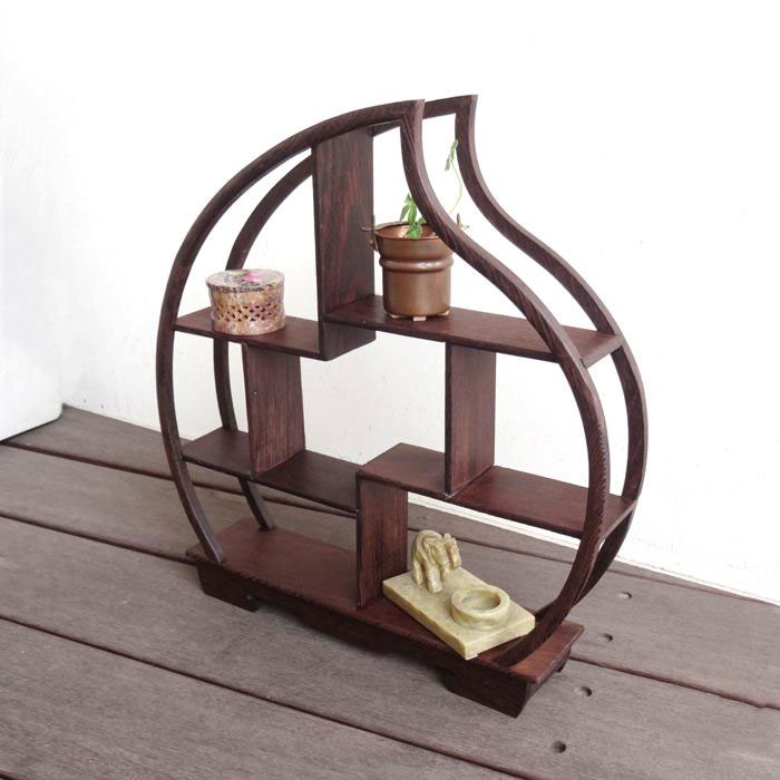 楽天市場】飾り棚 和モダン 和風 アジアン オリエンタル おしゃれ 天然