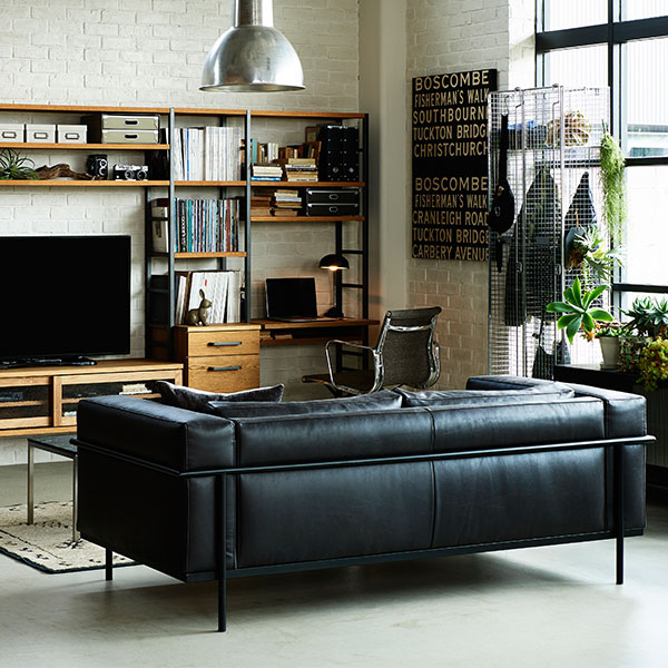 楽天市場】ソファ ソファー レザーテックス 3P 3人掛け おしゃれ