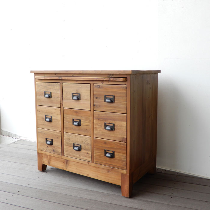 楽天市場】チェスト ヴィンテージ おしゃれ 古材 カフェ風