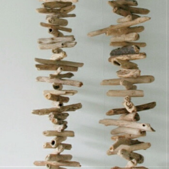 楽天市場】木のオブジェ 吊り下げ 小物 おしゃれ 西海岸インテリア