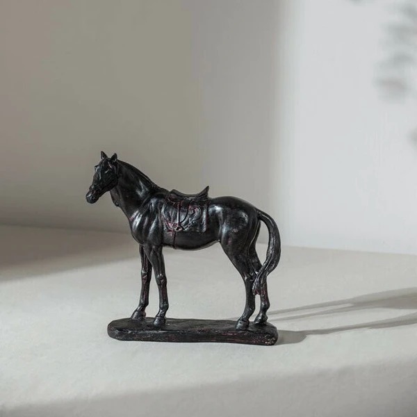 楽天市場】馬の置物 置物 馬 うま ホース クラッシック クラシカル