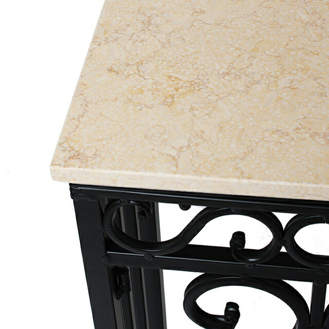 楽天市場】花台 コンソールテーブル コンパクト コンソール アイアン