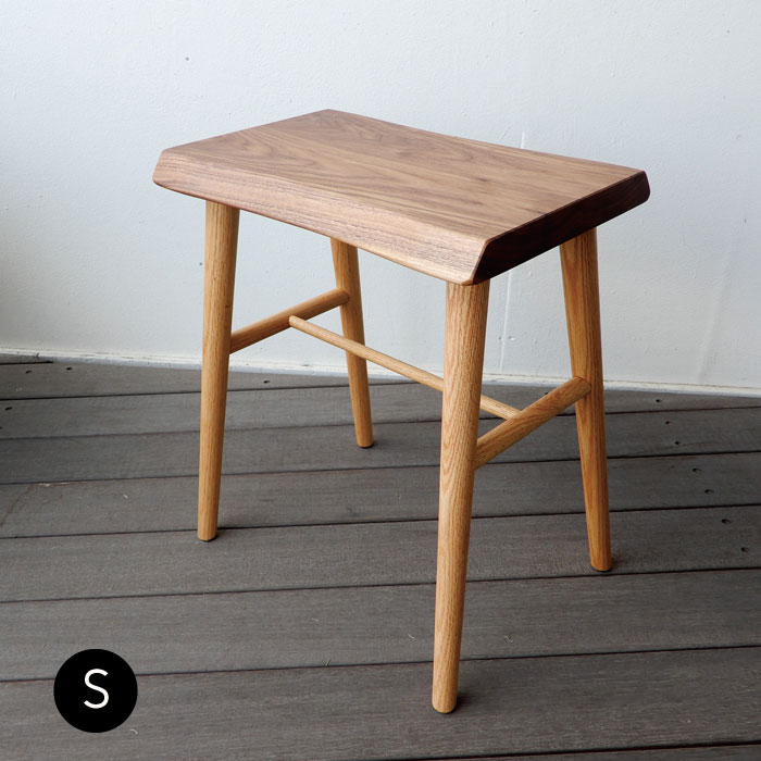 楽天市場】スツール ウォールナット無垢 オーク無垢 日本製 国産家具