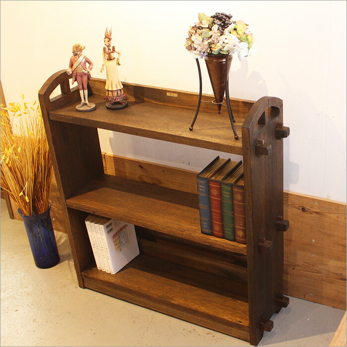 楽天市場】日本製 ケヤキ製 昭和初期 くさび式 本棚 アンティーク