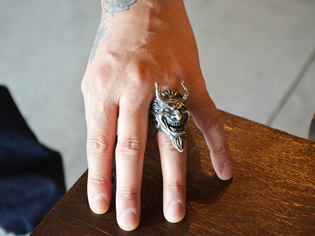 楽天市場】【MAD CULT/マッドカルト】「Extra Large Satan Ring