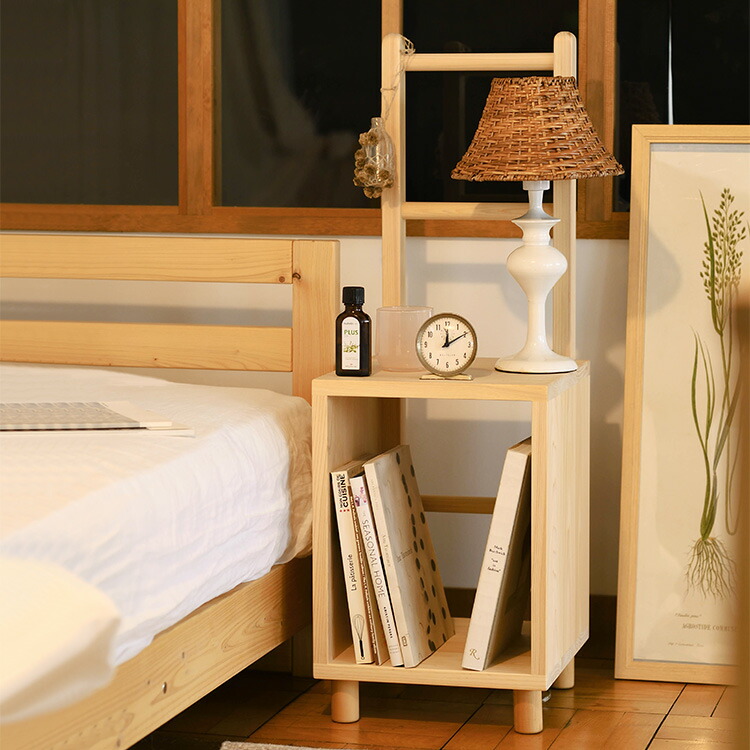 楽天市場】【リラックス効果付】シングル 総ひのき 高さ調整 簡単組立