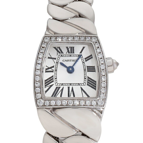 楽天市場】カルティエ Cartier ラドーニャ ミニ WE60085G シルバー