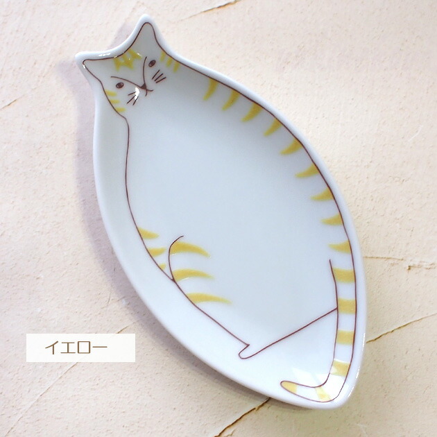 楽天市場】猫 小皿 九谷焼 小ネコ皿 ハレクタニ 箱入り 日本製 石川県