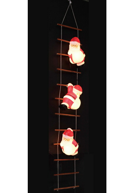 楽天市場】マラソン開催中 「ブローライト はしごサンタ L 3P」 LIT