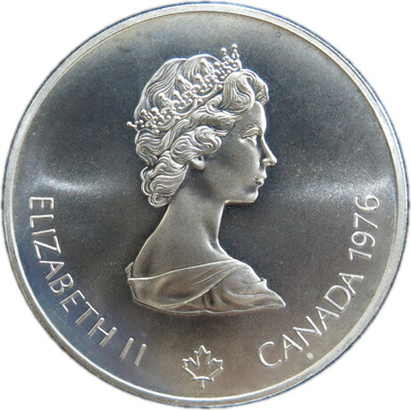 楽天市場】カナダ モントリオールオリンピック「選手村」記念5ドル銀貨