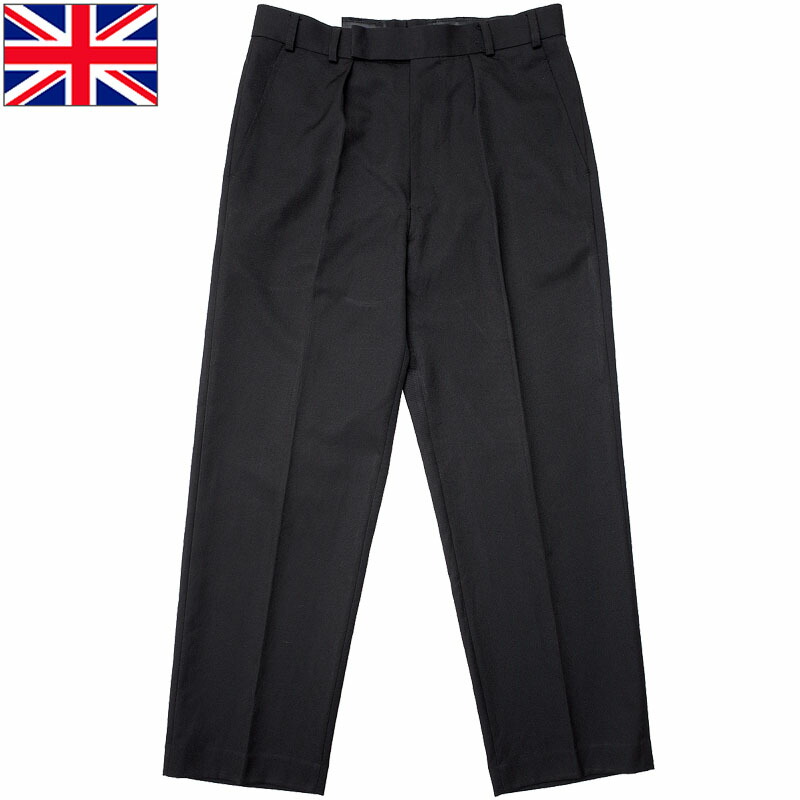 楽天市場】イギリス軍 ROYAL NAVY No.3 ドレスパンツ ブラック USED