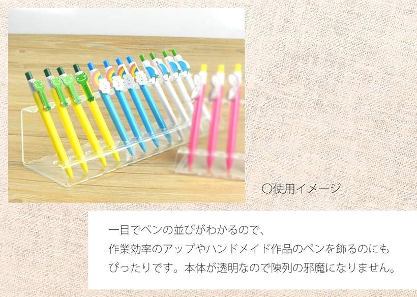 楽天市場】ペン立て 卓上 ペンスタンド ボールペン マーカー アクリル