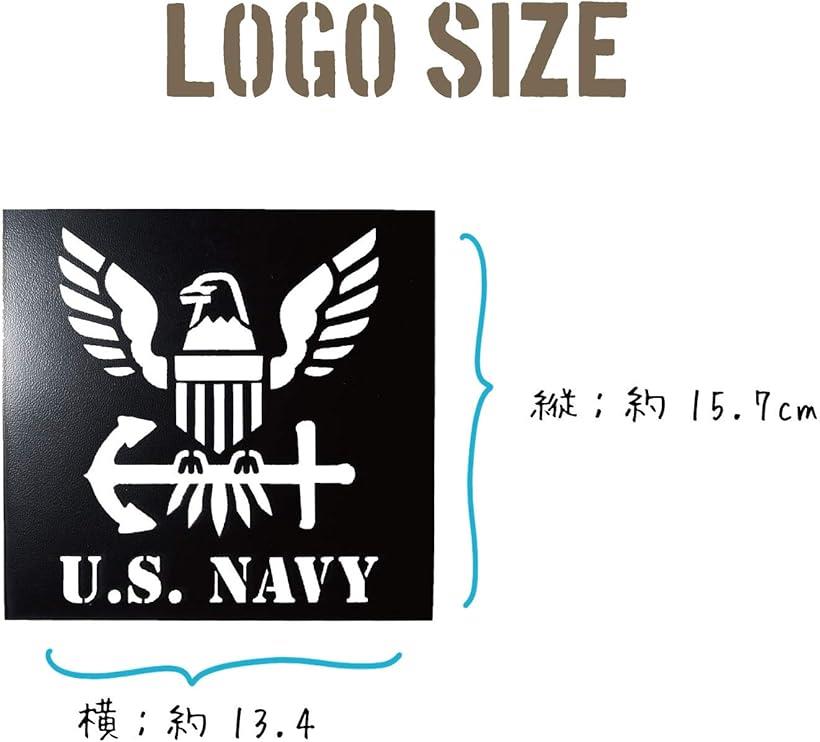楽天市場】アメリカ軍エンブレムロゴステンシルシート US 3SET type2