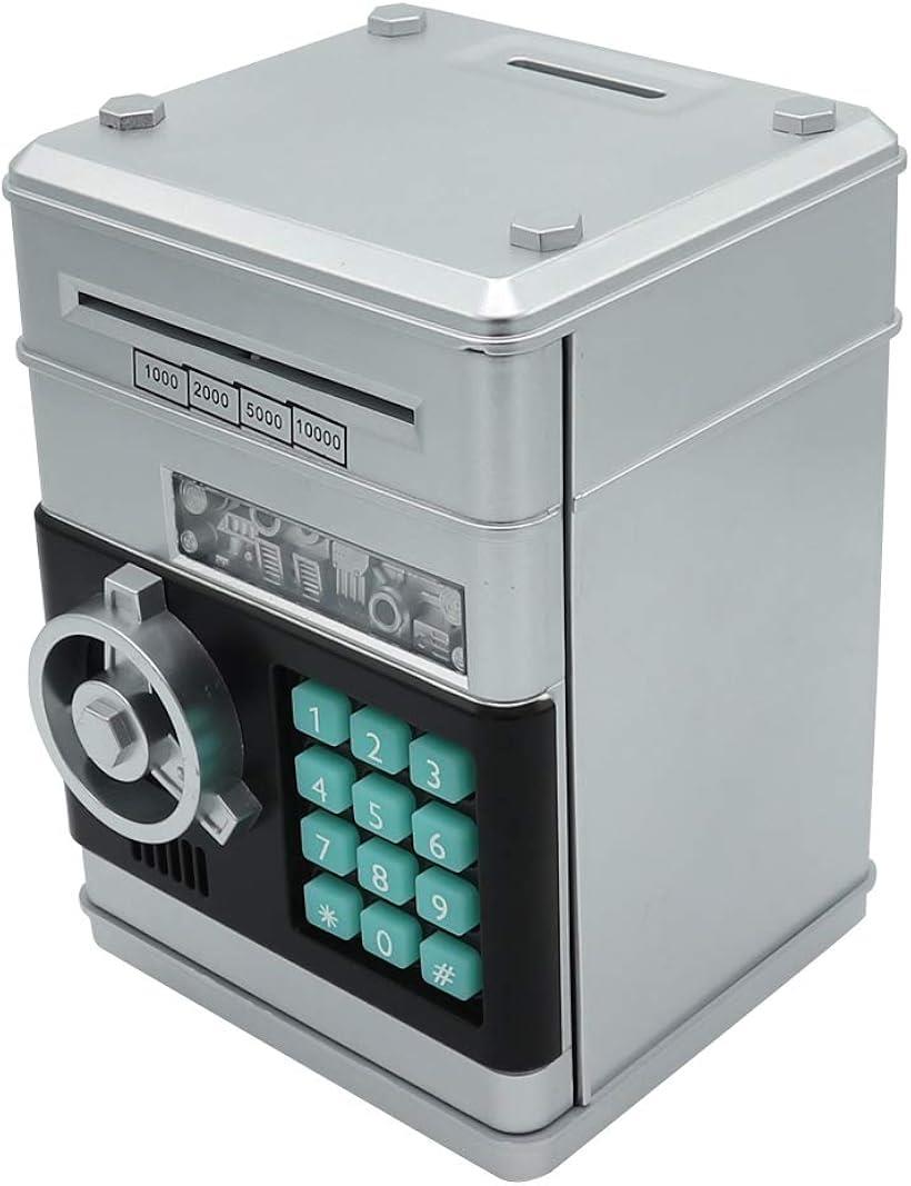 楽天市場】ダイヤルロック式 おもしろ 貯金箱 金庫 収納箱 暗証番号