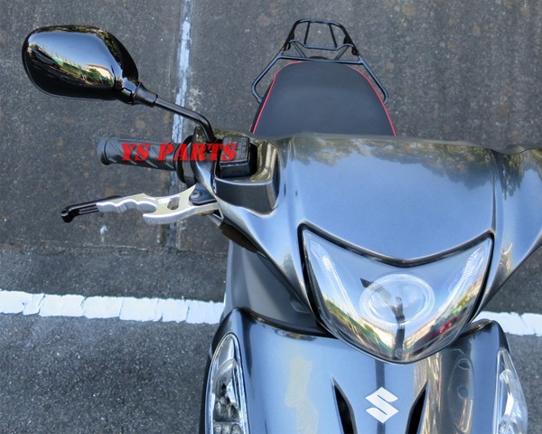 楽天市場】ショートミラーブラック8mm正ネジ ライブディオZXスーパー