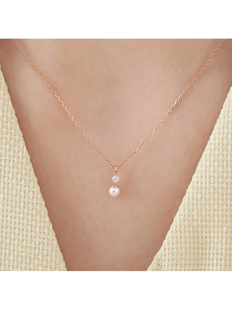 楽天市場】【6月誕生石】シルバー ネックレス 2本セット 4℃ ヨンドシー